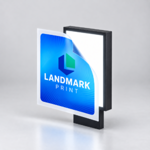 White Backlit Sticker Printing (Light Box)