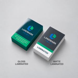 Laminated Name Card Print