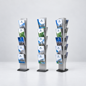Brochure Stand (Z-Series) – A4 Size