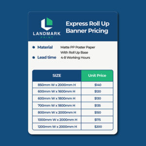 Express Roll Up Banner