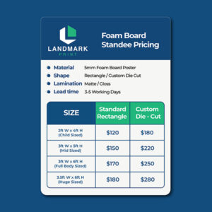 Foam Board Standee