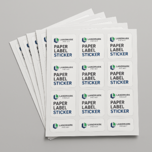 Standard Paper Label Stickers