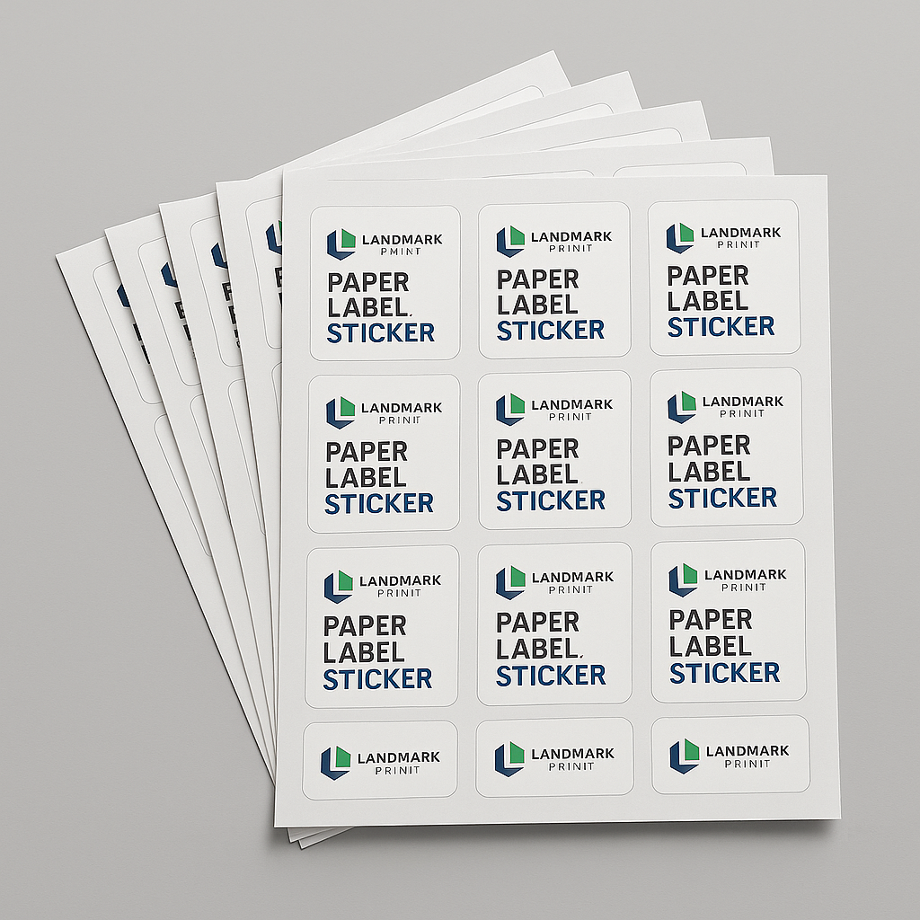 Standard Paper Label Stickers
