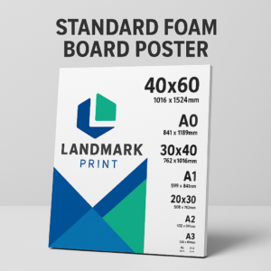 Standard Foam Board Poster