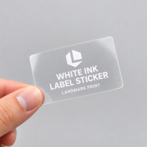 Standard White Ink Label Stickers