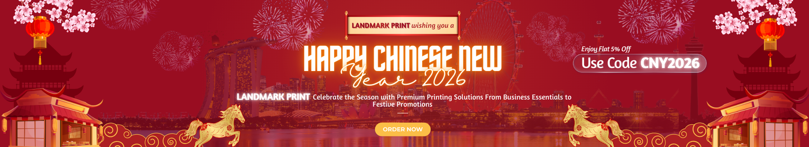 Chinese New Year Banner PNG Size 2