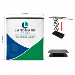 Tension Fabric Display Counter