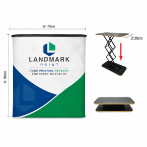 Tension Fabric Display Counter